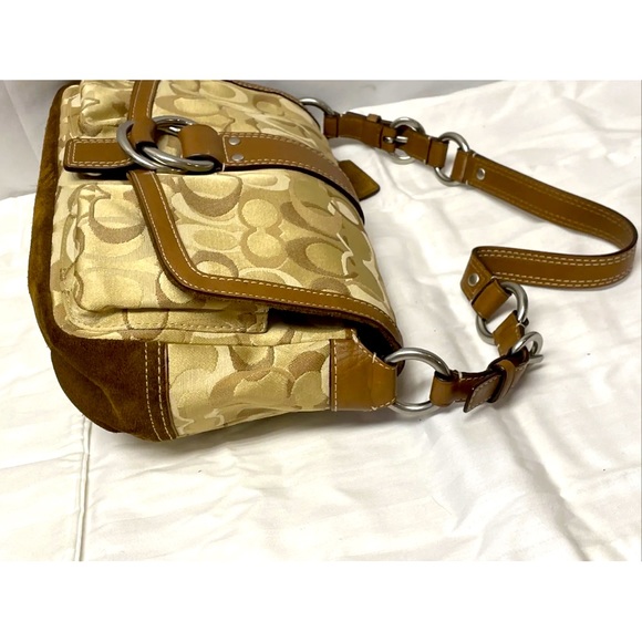 Coach 2pc Set Bag and Wallet w/ Dust bag Rare Excellent Condition no call outs - Picture 5 of 16